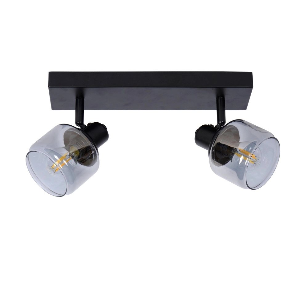 Deckenlampe Bjorn 2-Licht Schwarz