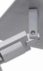 Doppelte Spot Tech II grau Artdelight 8719831732128