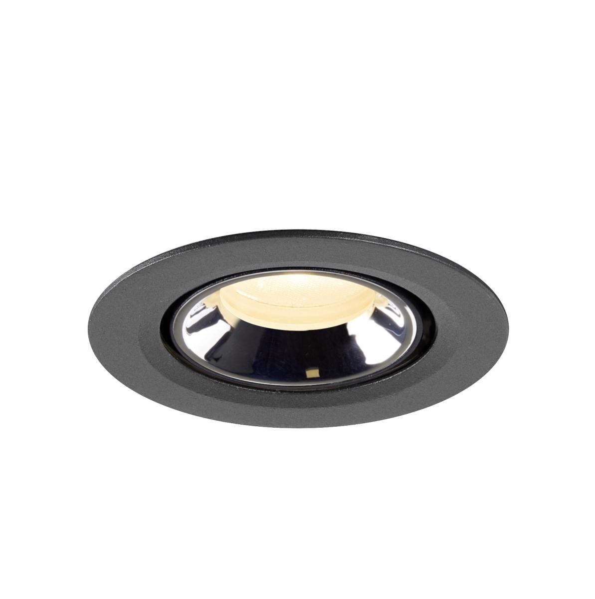 Einbau-Strahler Numinos Gimble XS Schwarz/Chrom 3000K - 20gr SLV 4024163307086