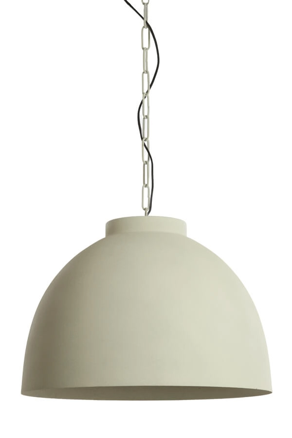 Japandi Pendelleuchte Kylie creme Ø 60cm Light & Living 8717807711818