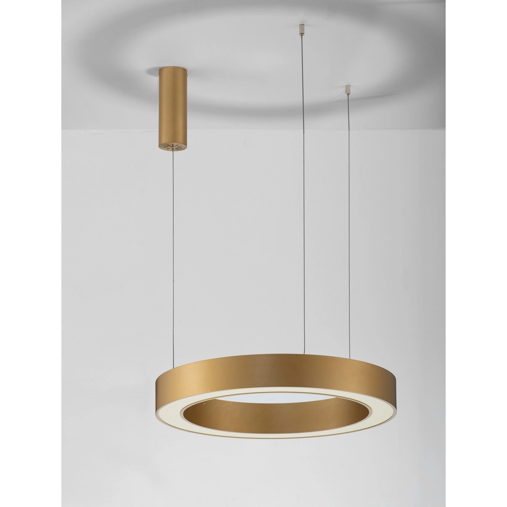 Pendelleuchte Morbido gold Ø 60cm Lyora 5212017438652