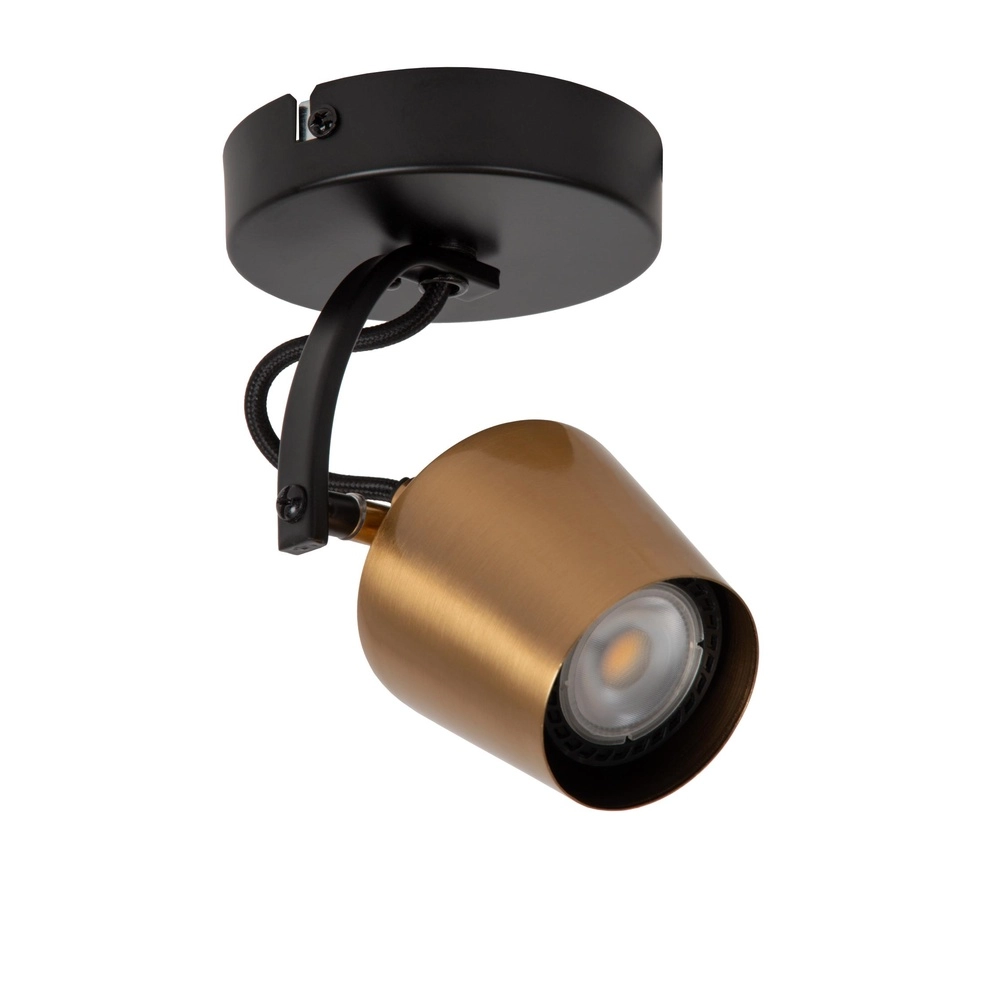 Deckenlampe Emile Schwarz mit Gold
