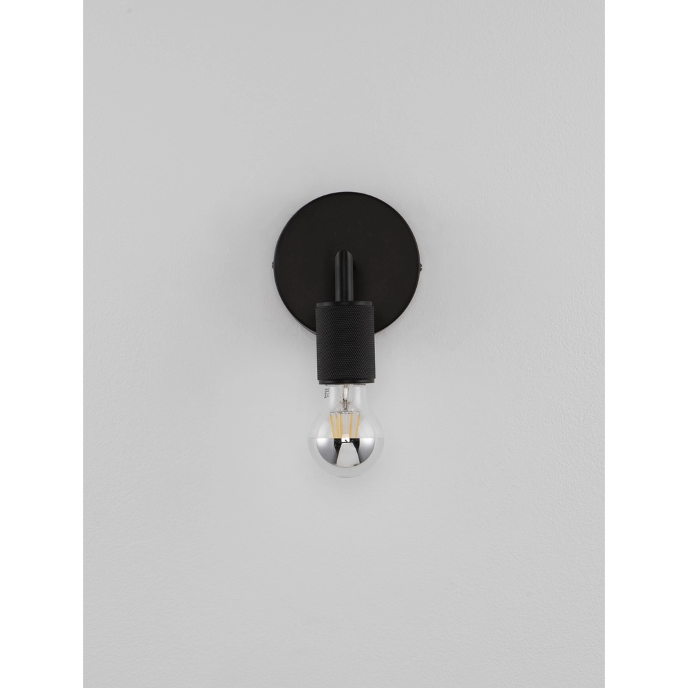 Minimalistische Wandleuchte Royal schwarz Lyora 5212017436023