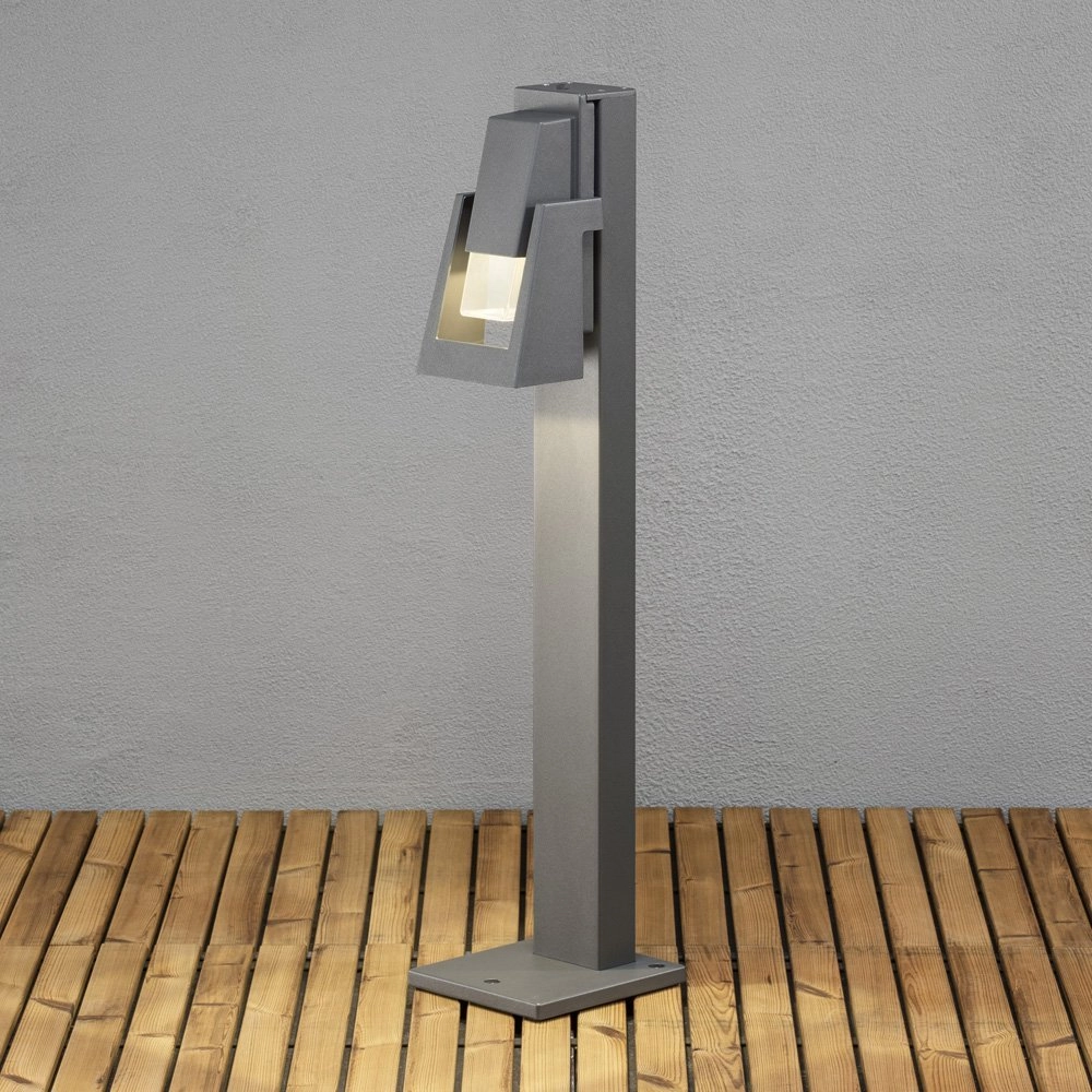 LED Gartenlampe Potenza 100 cm - 4W - 3000k Anthrazit KonstSmide 7318307983371