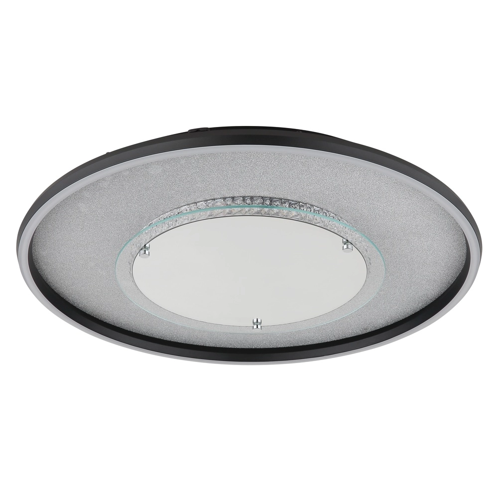 Deckenlampe Mirrora schwarz Ø 51,5 cm Globo 9007371569854