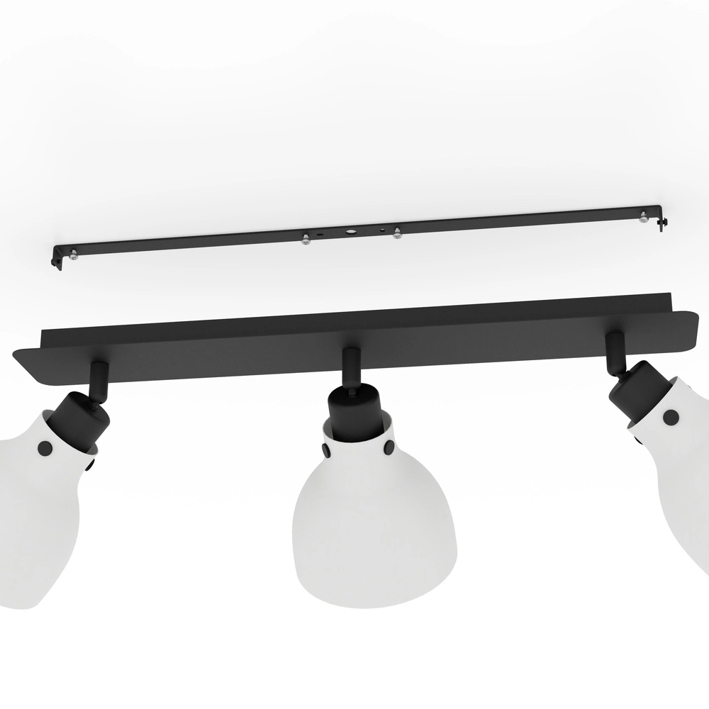Graue Deckenlampe Matlock 3x E27 – Design Eglo 9002759438296
