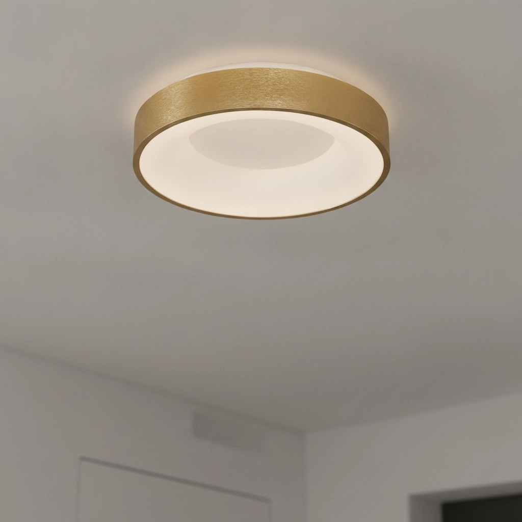 Deckenlampe Rando Thin gold Ø 38cm