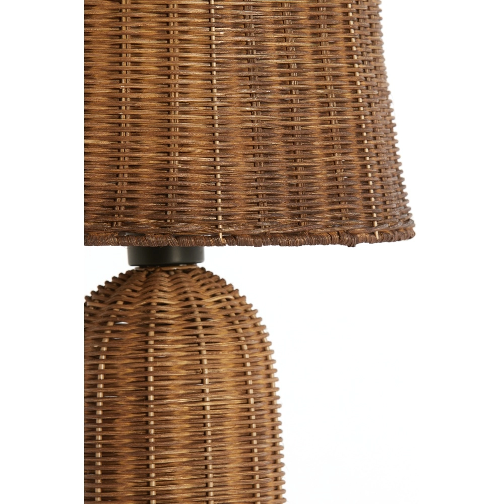 Rattan-Tischlampe Mandor Ø 28,5 cm – natürliches Rattan Light & Living 8717807820619