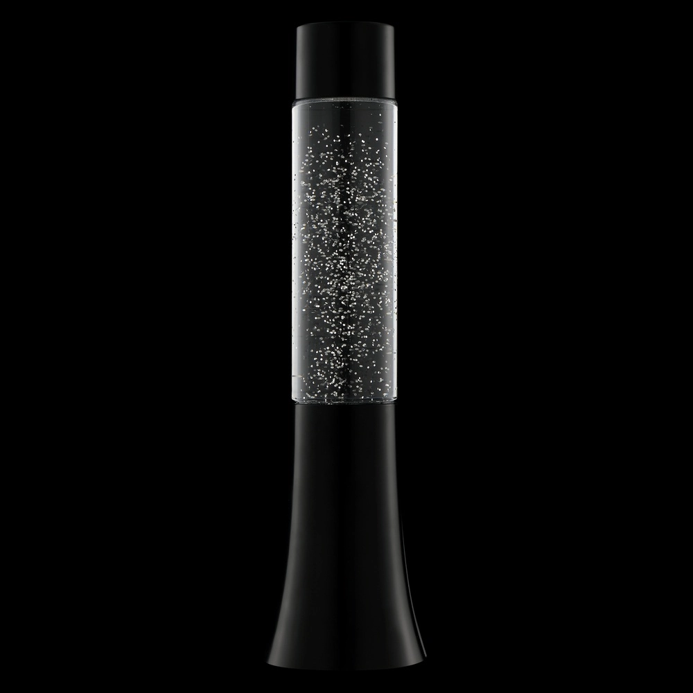 Lavalampe Glitter-Tower Schwarz Brilliant 4004353477454