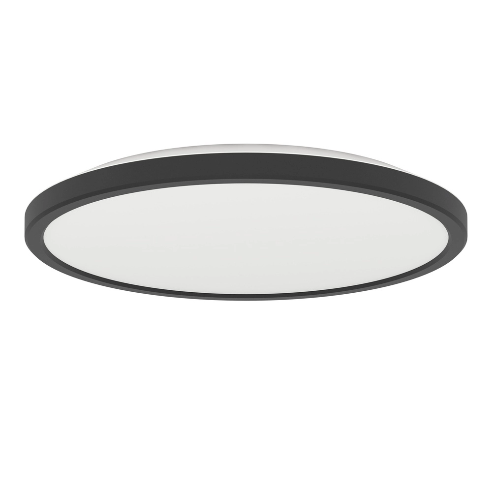 Deckenlampe im Badezimmer Rovito Zigbee – schwarz – Ø 30 cm Eglo 9008606329847