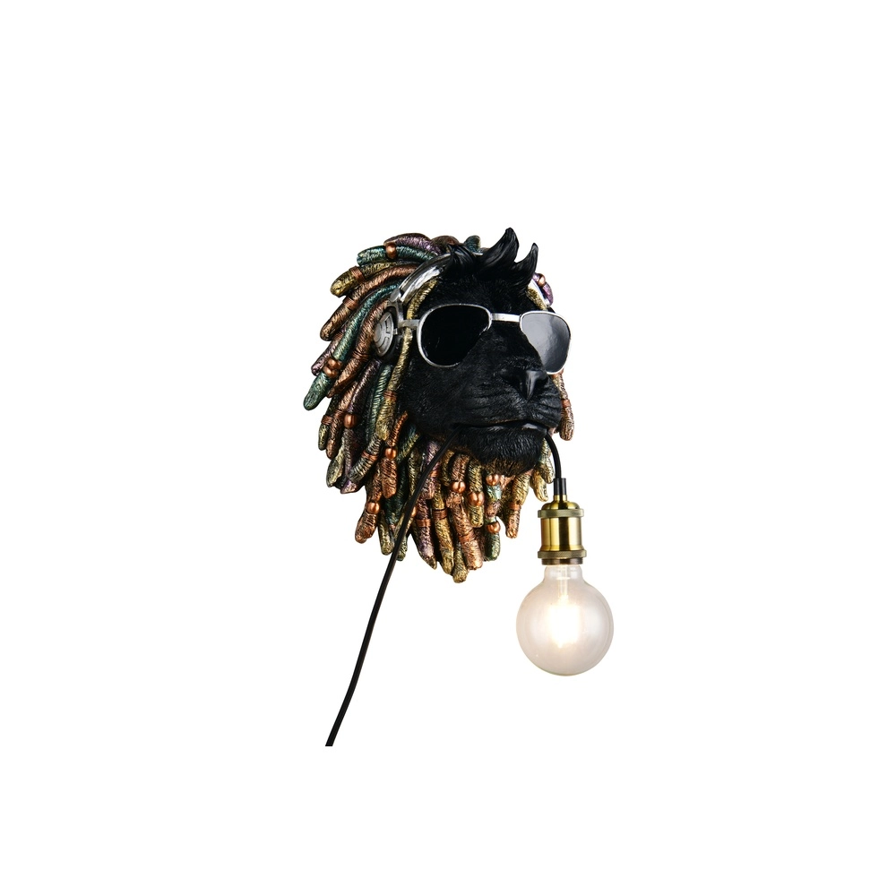 Wandleuchte Leo schwarz Trio 4017807677911