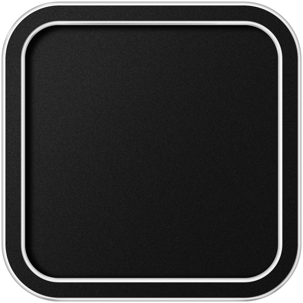 Schwarze LED-Deckenleuchte Lois