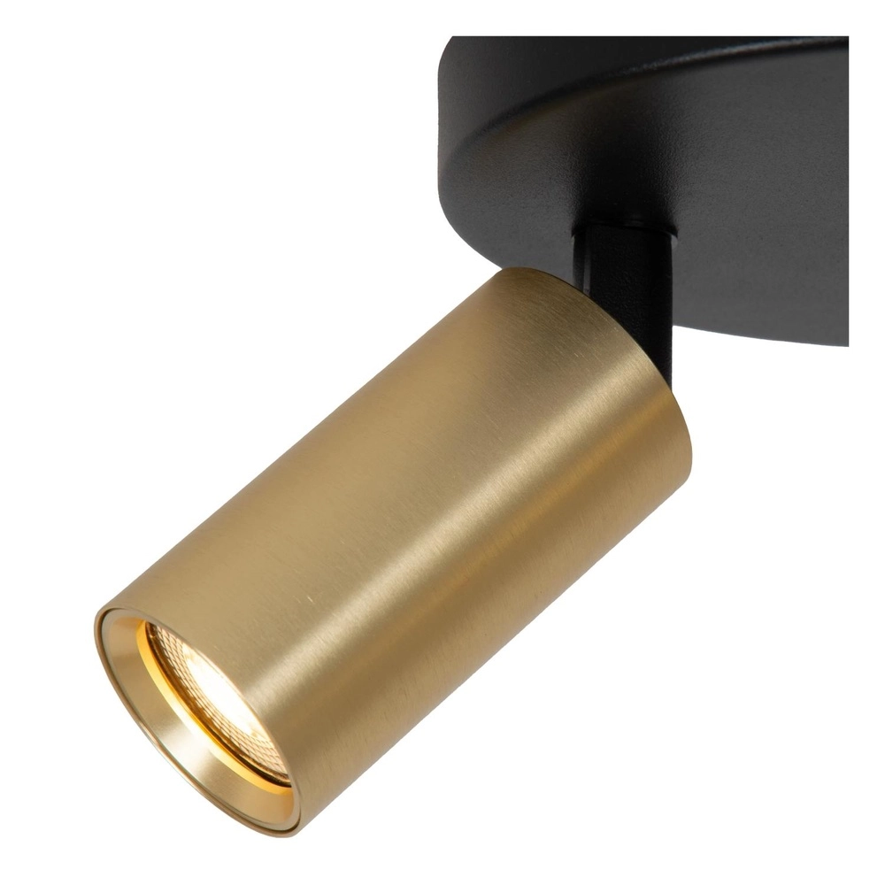 Deckenscheinwerfer Ritmo mini GU10 3-Licht Gold Lucide 5411212094018