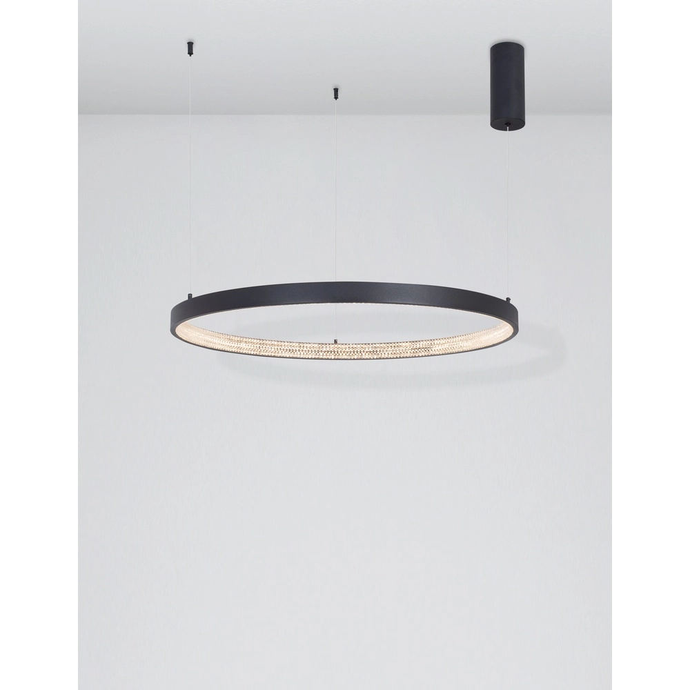 Pendelleuchte Preston schwarz Ø 80cm