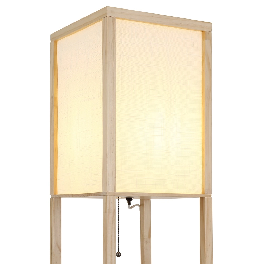 Stehlampe Tabitha Holz Globo 9007371572410