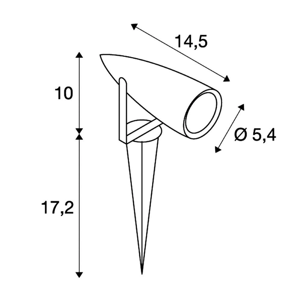 LED Gartenstrahler Syna Led SLV 4024163163767