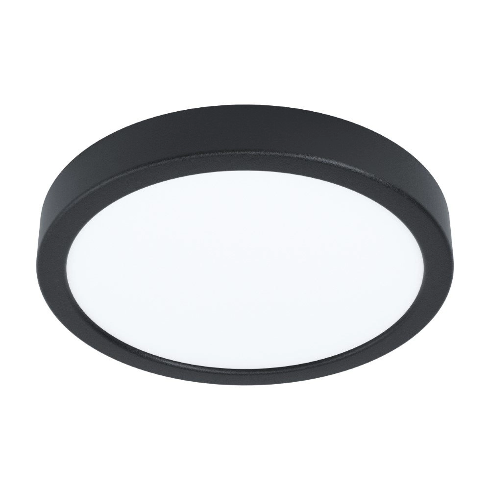 LED-Deckenlampe Fueva 5 16,5 W - 4000K - Ø21CM schwarz