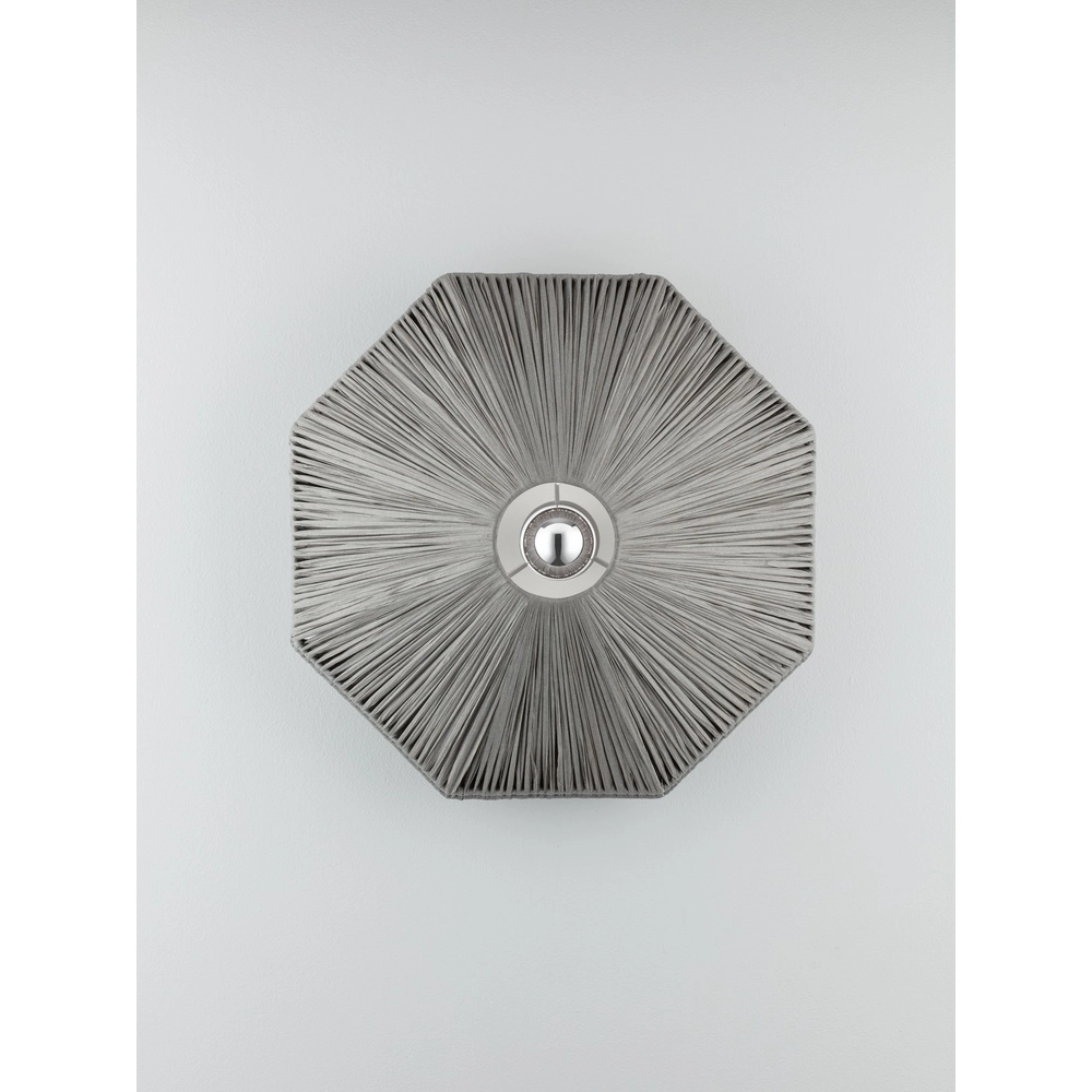 Wandlampe Elvio graue Ø 45cm Lyora 5212017493897