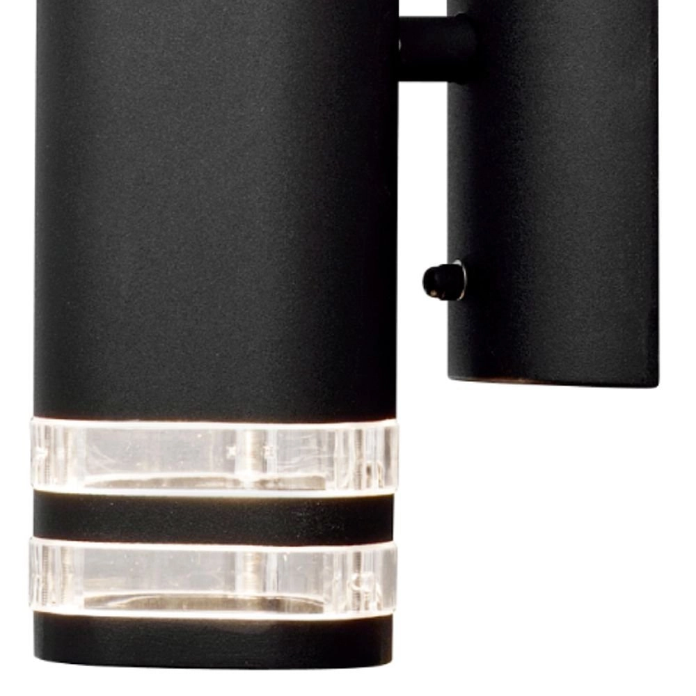 Wandspot Modena Up - Down 2 Leichter 28 cm Matt Black KonstSmide 7318307516753