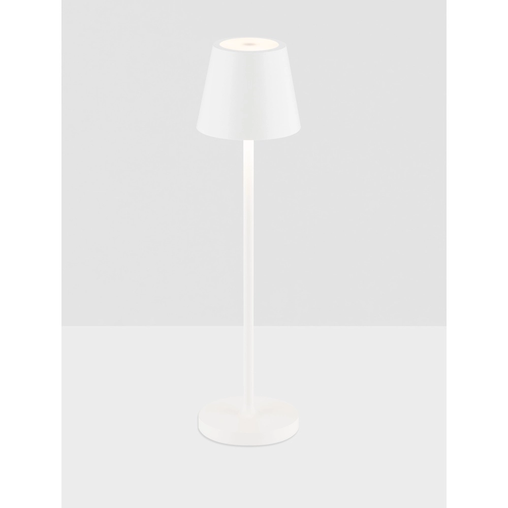 Tischlampe Petit weiß wiederaufladbar Lyora 5212017450760