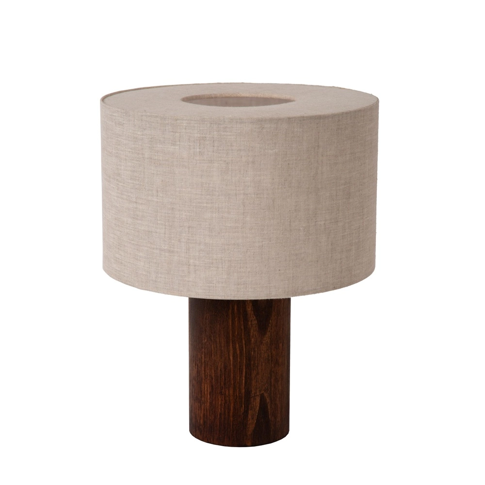 Tischlampe Tachina Holz E27