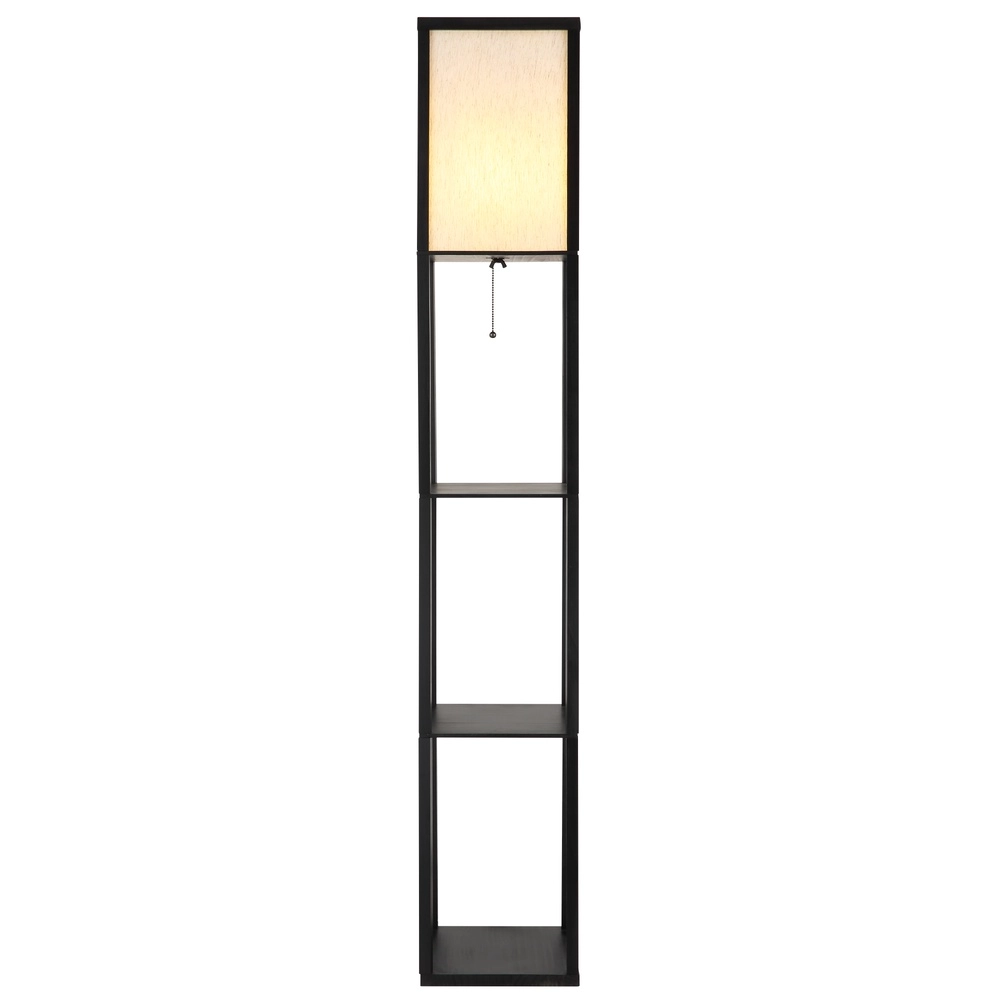Stehlampe Tabitha Schwarz Globo 9007371575411