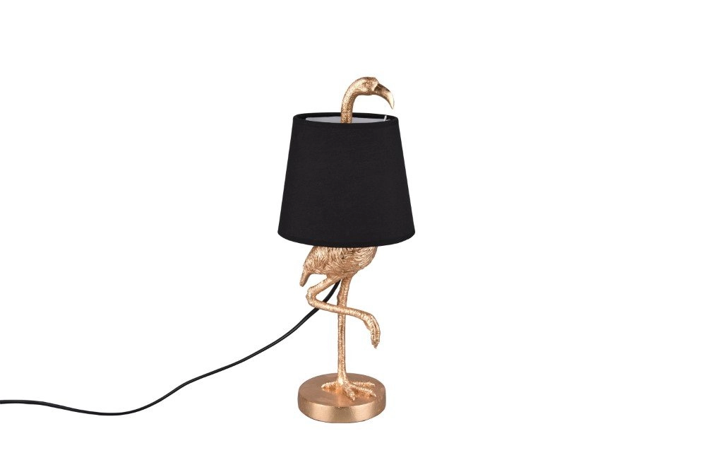 Tischlampe Lola Gold mit Schwarz Trio 4017807459340