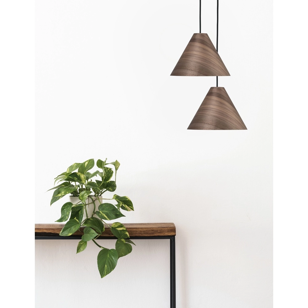 Pendelleuchte aus Holz Wera Ø 25cm Lyora 5212017424976