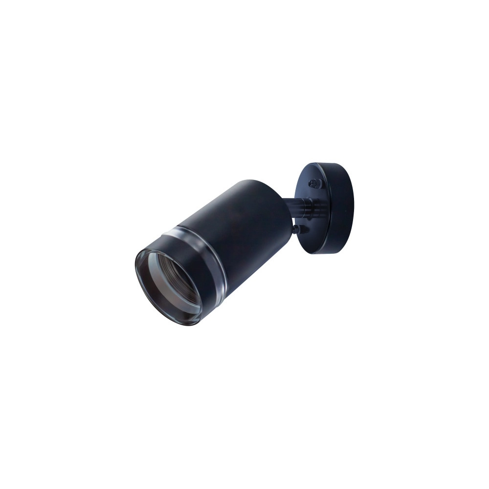 Richtungswand-Spot Opden Schwarz – 1x GU10 Lyora 5055788285731