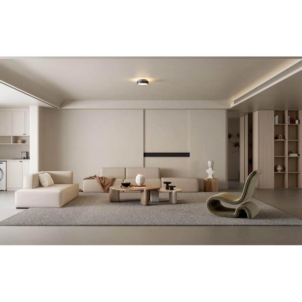 Deckenlampe Chicago Ø 25cm schwarz Artdelight 8720701101326