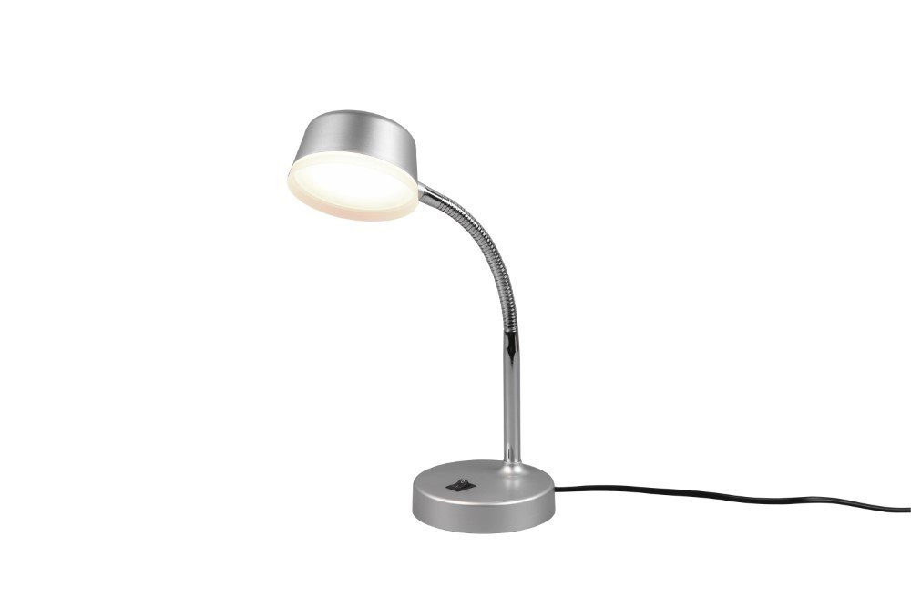 LED Schreibtischlampe Kiko Silbergrau