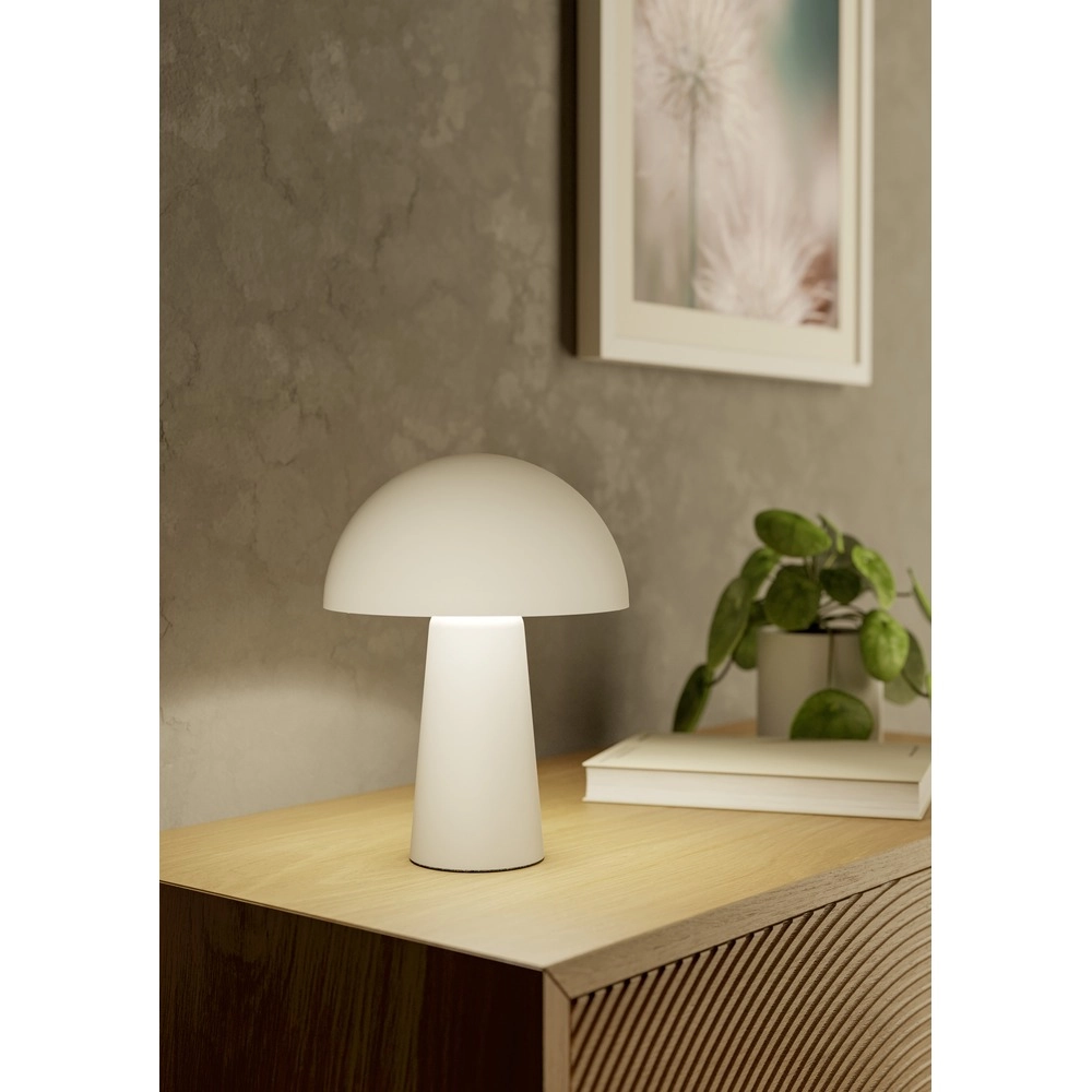 Tischlampe Bufalara Weiß
