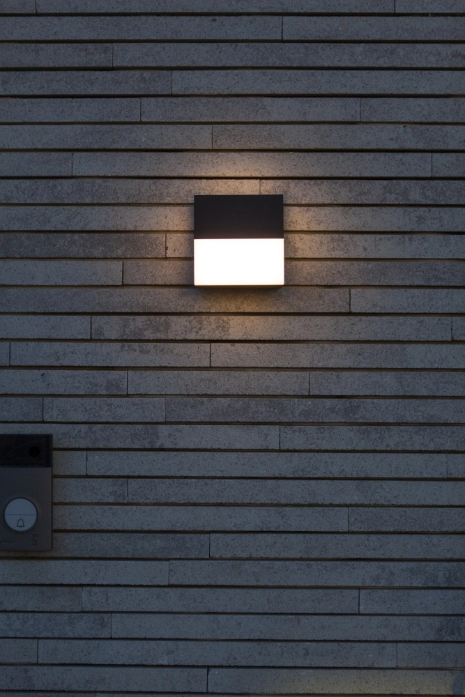 Wandlampe Domino Design Grey Lutec 6939412018140