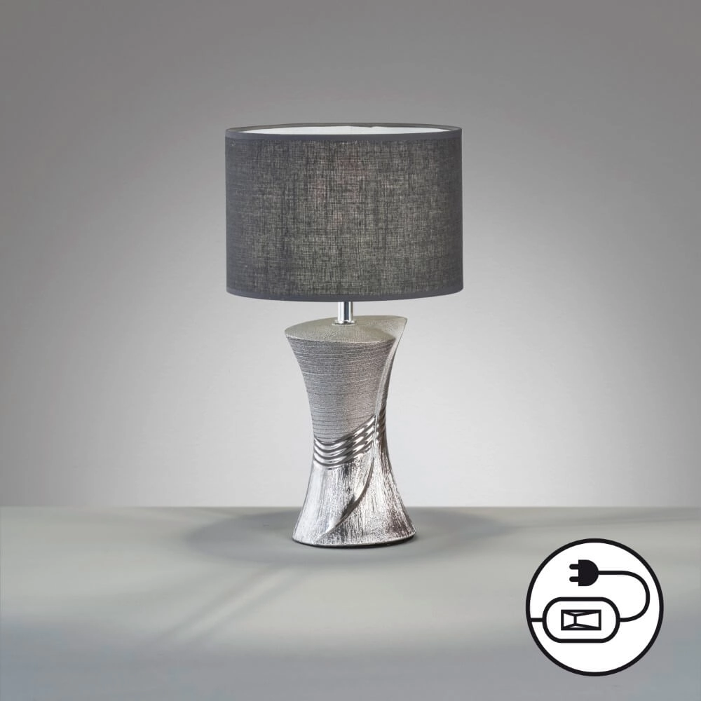 Tischlampe Louis Ø 25cm Fischer & Honsel 4003694507240