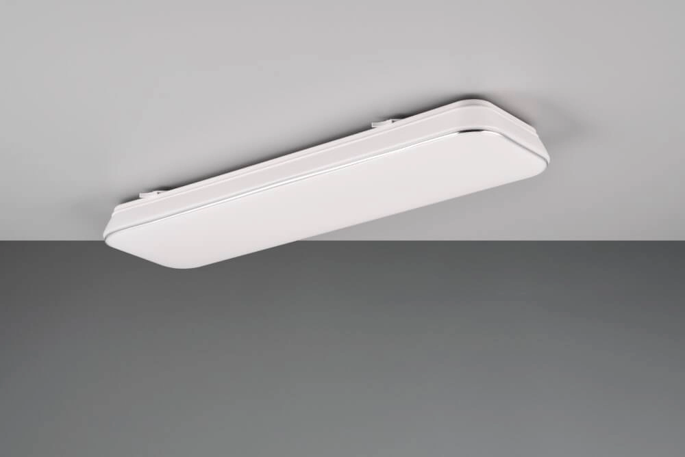Weiße Deckenleuchte Blanca Rechteck 4000K - S Trio 4017807576870