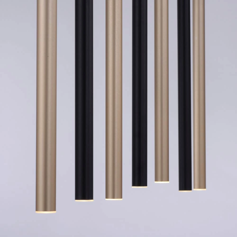 Einzigartige Hängelampe Flute 7-Licht Paul Neuhaus 4012248374771