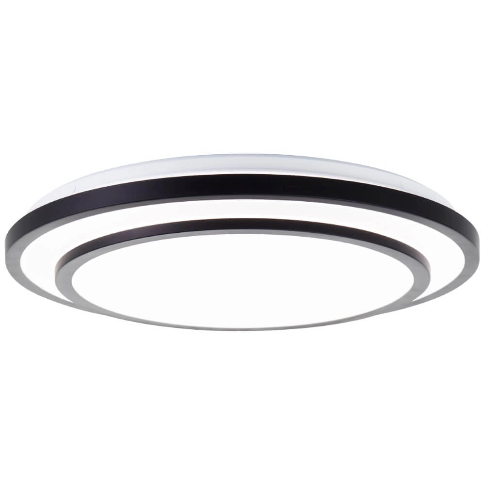 Schwarze Deckenlampe Luciano Ø 49,5cm