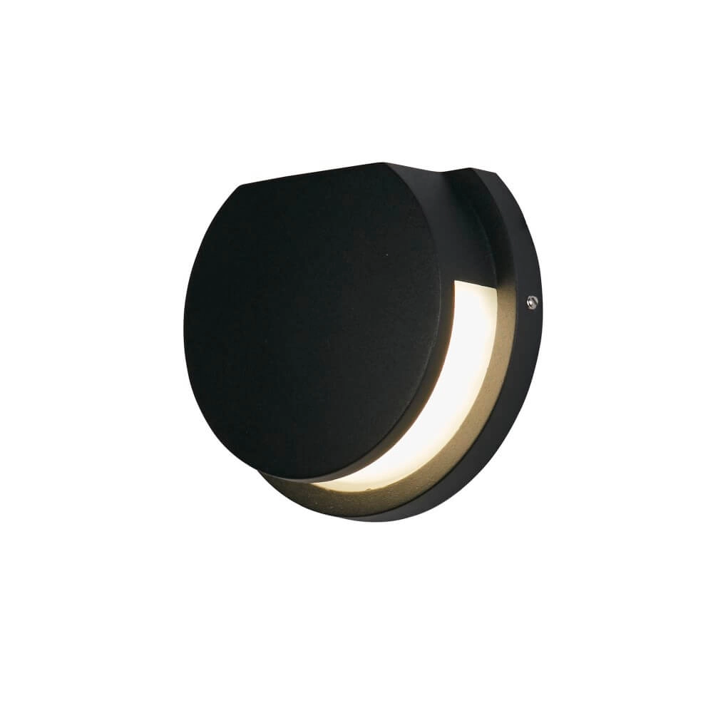 Design-Wandleuchte Chiswick schwarz