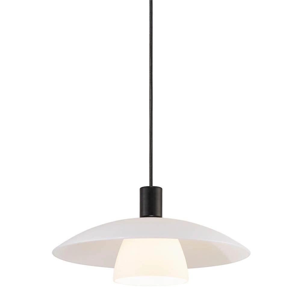 Moderne Pendelleuchte Verona Schwarz-Weiß Nordlux 5704924001635