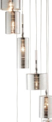 Vide Hängelampe Linen 9-Licht Searchlight 5053423098111