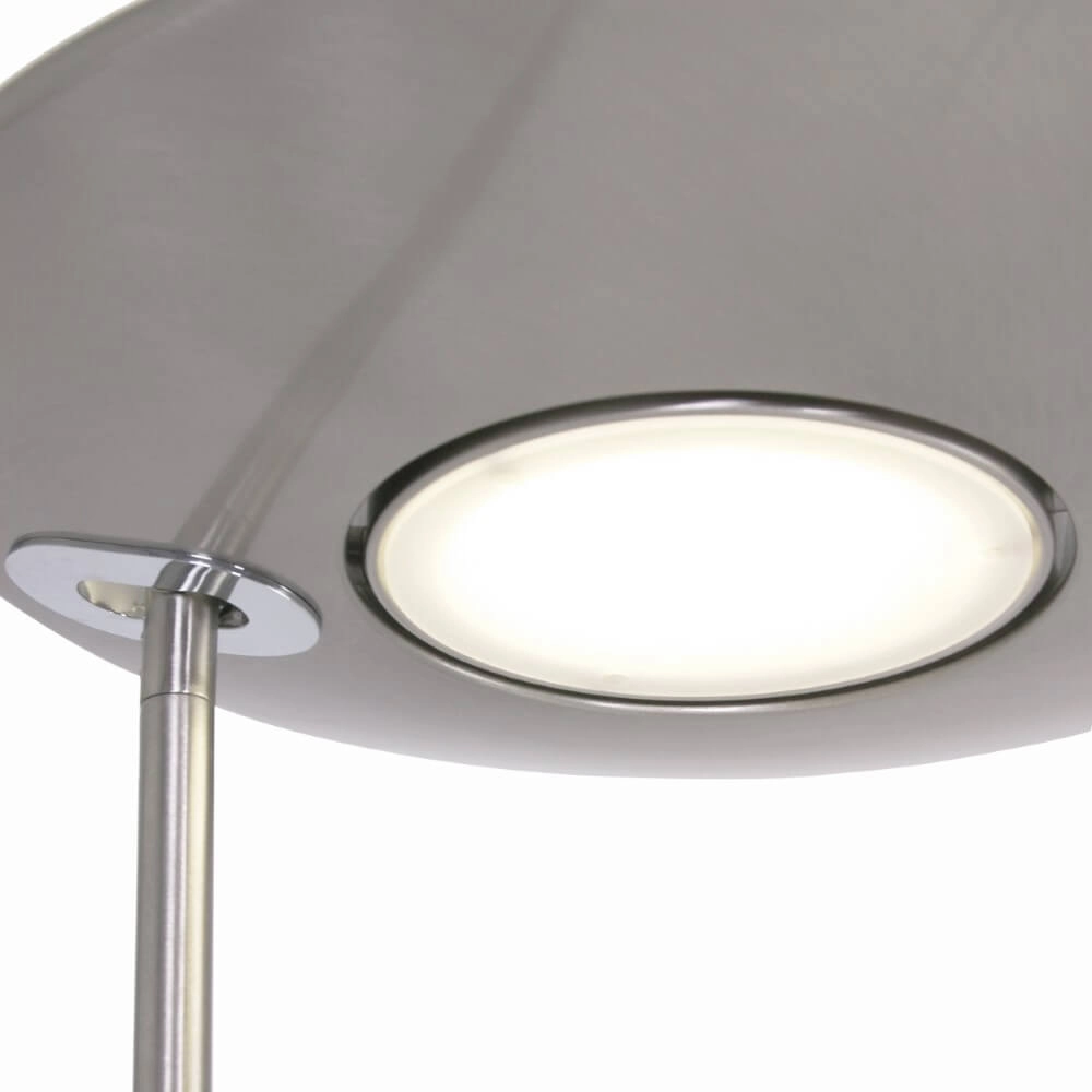 LED-Leselampe Zodiac 2-leichter Metallgrau Steinhauer 8712746122824