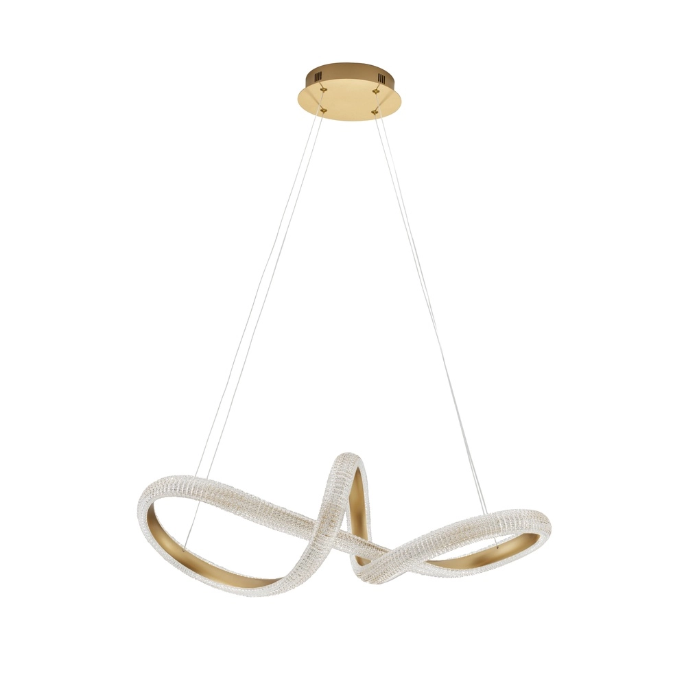Pendelleuchte Medora Locke gold 75cm Lyora 5212017433442