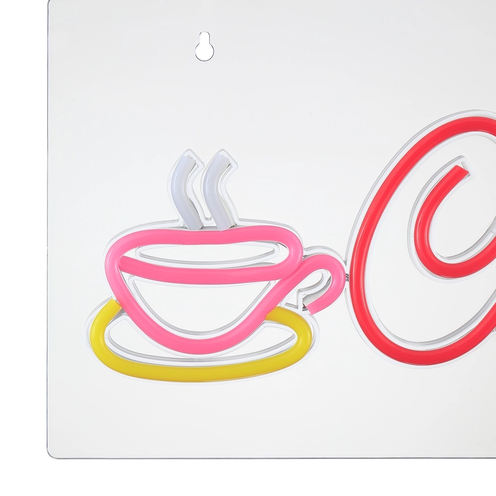 Neon-Wandlampe Neon-Tales "Kaffee" Brilliant 4004353477836