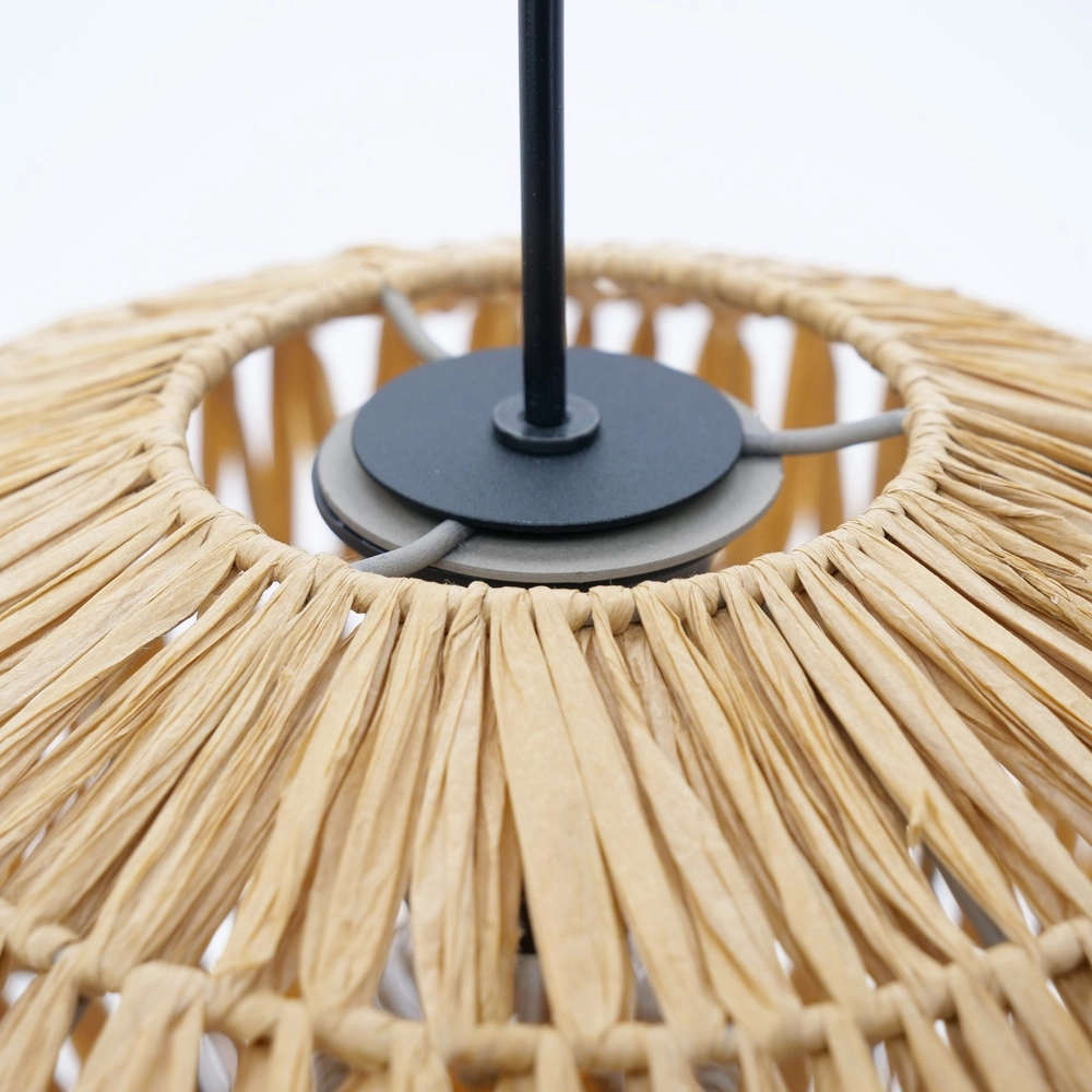 Rattan Pendelleuchte Sheldon Ø 38cm Eglo 9008606359783
