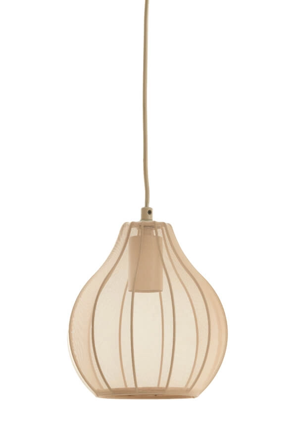 Cremefarbene Pendelleuchte Elati 5-flammig 100cm Light & Living 8717807702786