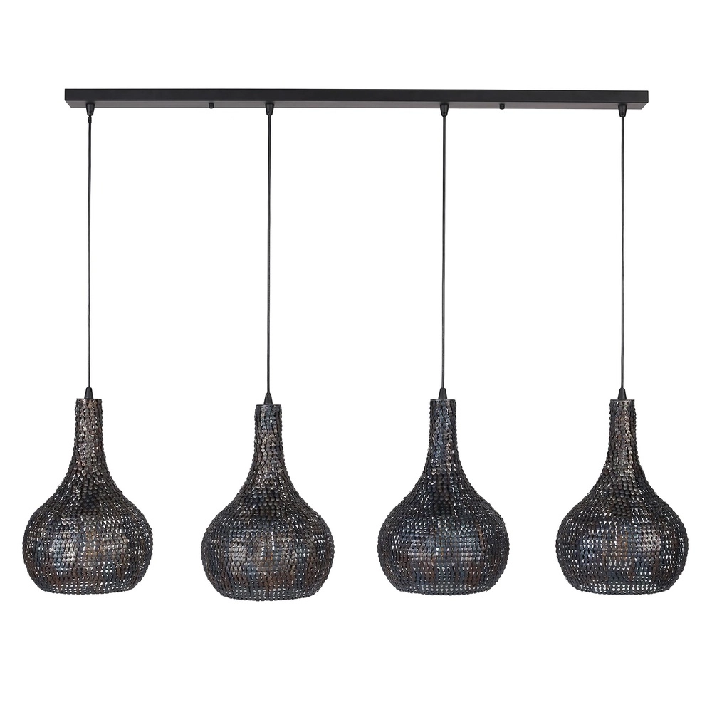 4L-Pendelleuchten Armor 4x Ø 25 cm Lyora 8716803512900