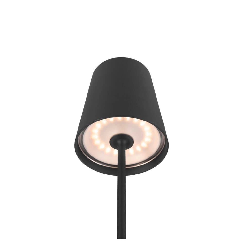 Tischlampe für den Außenbereich Vinolina Two schwarz - wiederaufladbar SLV 4024163288323