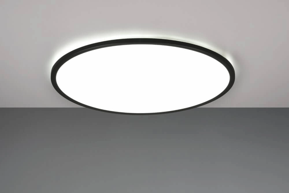 Schwarze Deckenlampe Scott Design Trio 4017807588170