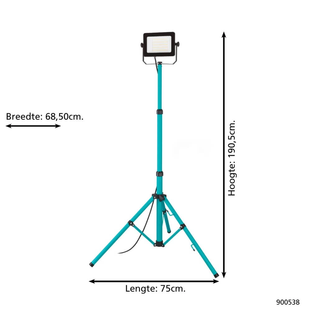 LED-Bauleuchte auf Stativ Avelar 52W Eglo 9008606258475