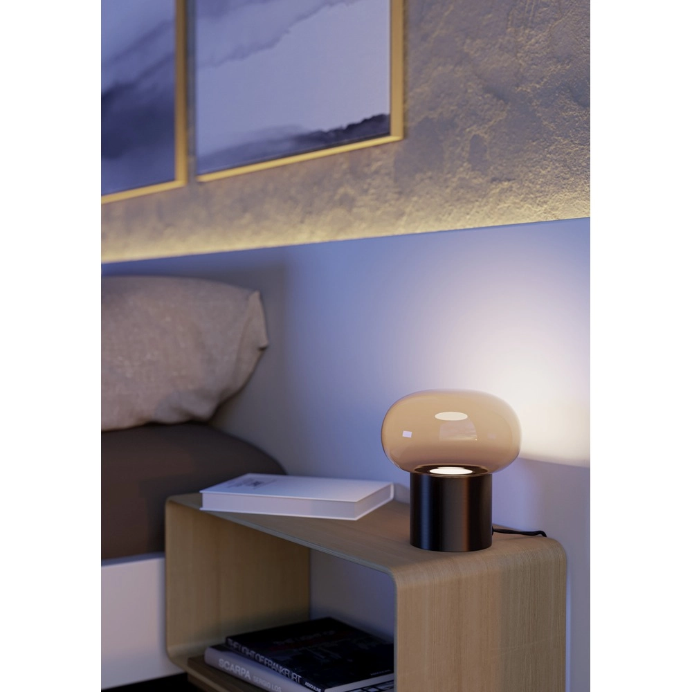 Design-Tischlampe Bravino Kupferbronze Ø 15,5 cm